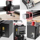 Twotrees TTC450 PRO CNC Router Machine + 500W Spindle + TC20 laser module