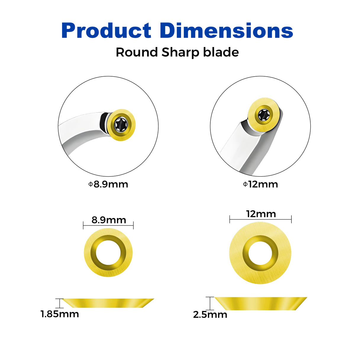 Dimensions(Round)