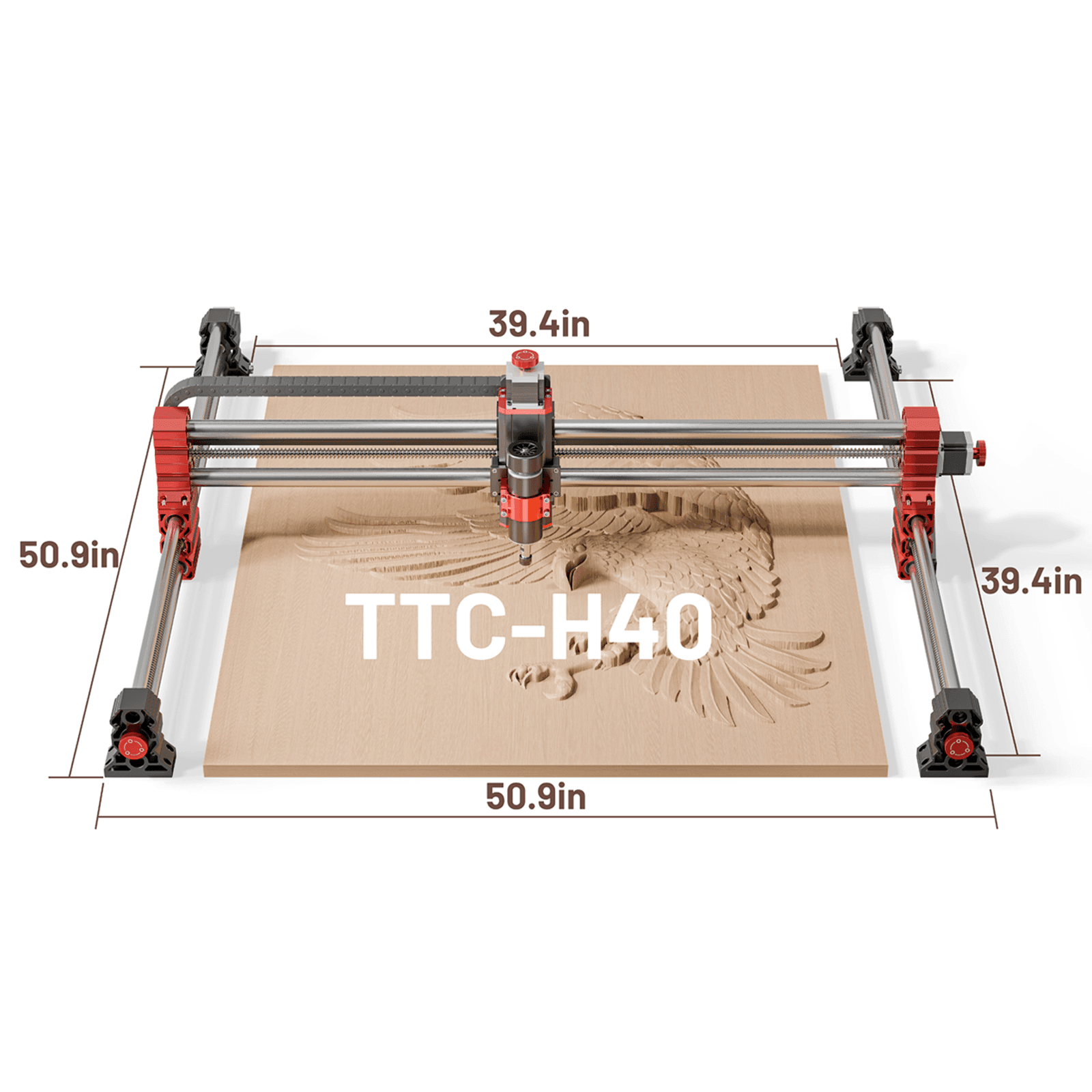 【Pre-sale】Twotrees TTC-H40/H80 CNC Router Machine - TwoTrees Official Shop