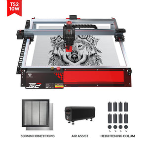 US (US Shipping Only) / Honeycomb + Air Assist Kit / Risers
