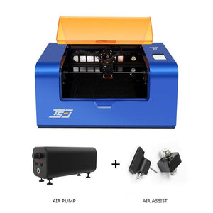 EU 230V / Blue / TS3 With Rotary Attachment & Air Filter (Blue) + Air Assist