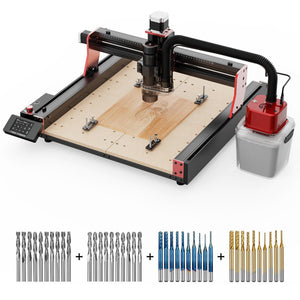 Twotrees TTC450 PRO CNC Router Machine + 500W Motor + Vacuum Cleaner +End Mills - TwoTrees Official Shop