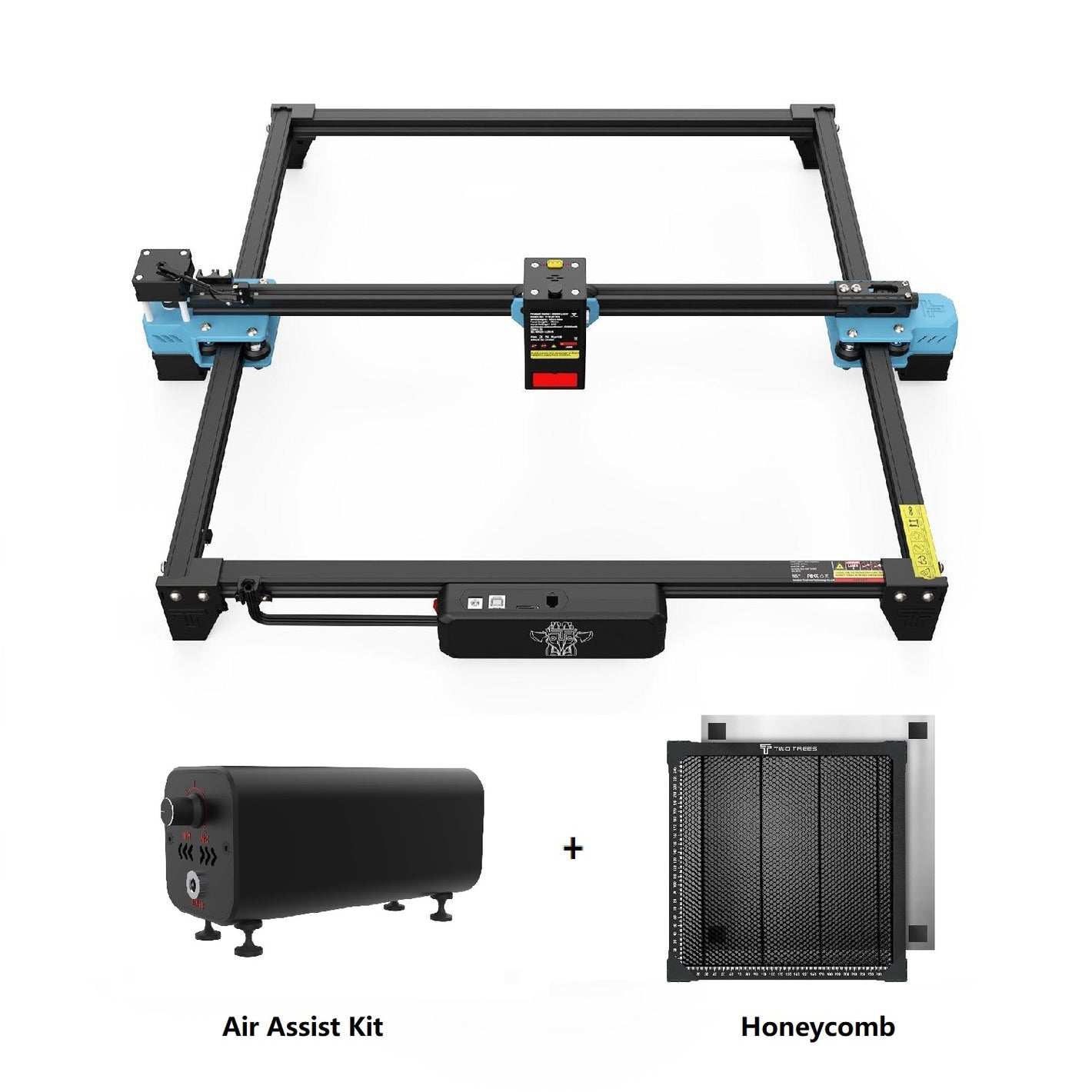 Twotrees TTS-20 Pro 20W Laser Engraver Machine + Honeycomb + Air Assist Kit